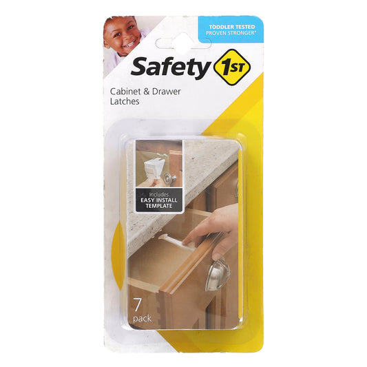 Safety 1st-Cabinet & Drawer Latches-7 Pack