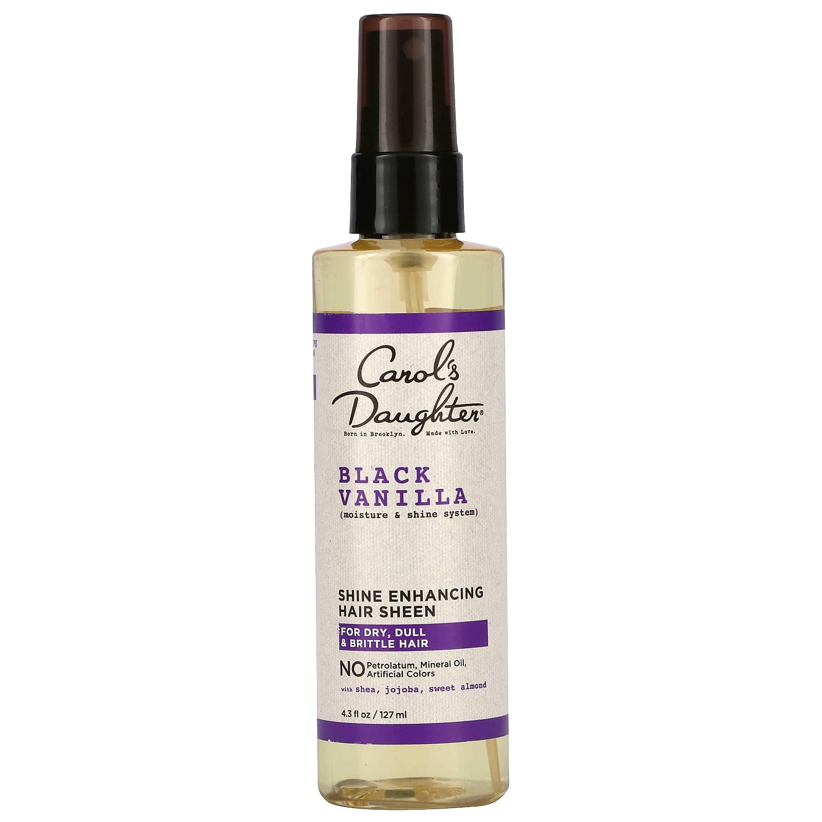 Carol's Daughter-Black Vanilla-Moisture & Shine System-Shine Enhancing Hair Sheen-4.3 fl oz (127 ml)