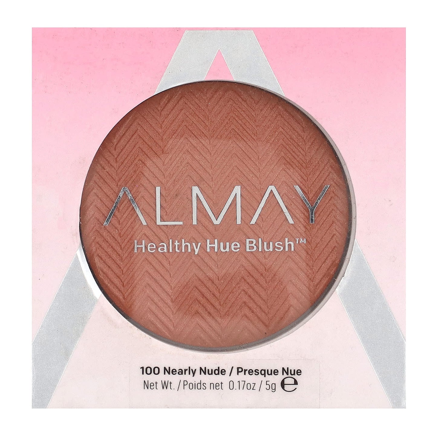 Almay-Healthy Hue Blush-100 Nearly Nude-0.17 oz (5 g)