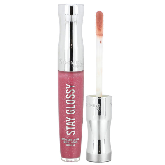 Rimmel London-Stay Glossy Lip Gloss-160 Stay My Rose-0.18 fl oz (5.5 ml)