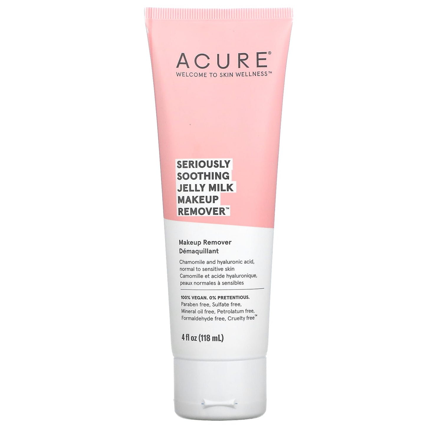 ACURE-Seriously Soothing-Jelly Milk Makeup Remover-4 fl oz (118 ml)