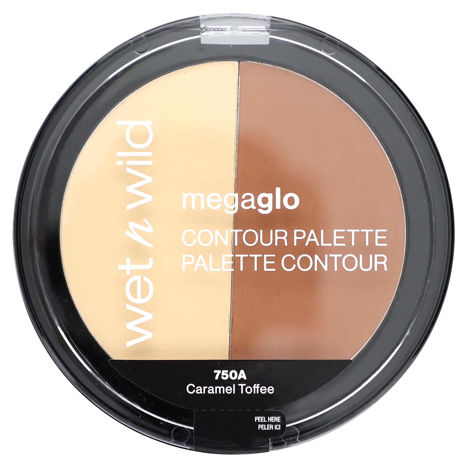 wet n wild-MegaGlo-Contour Palette-750A Caramel Toffee-0.44 oz (12.5 g)