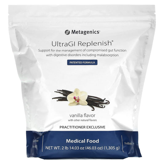 Metagenics-UltraGI Replenish-Vanilla-46.36 oz (1,305 g)