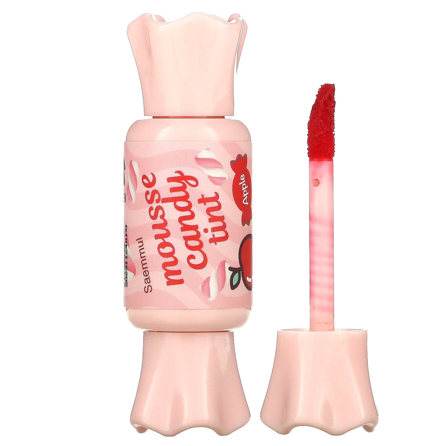 The Saem-Saemmul-Mousse Candy Lip Tint-12 Apple-0.28 oz