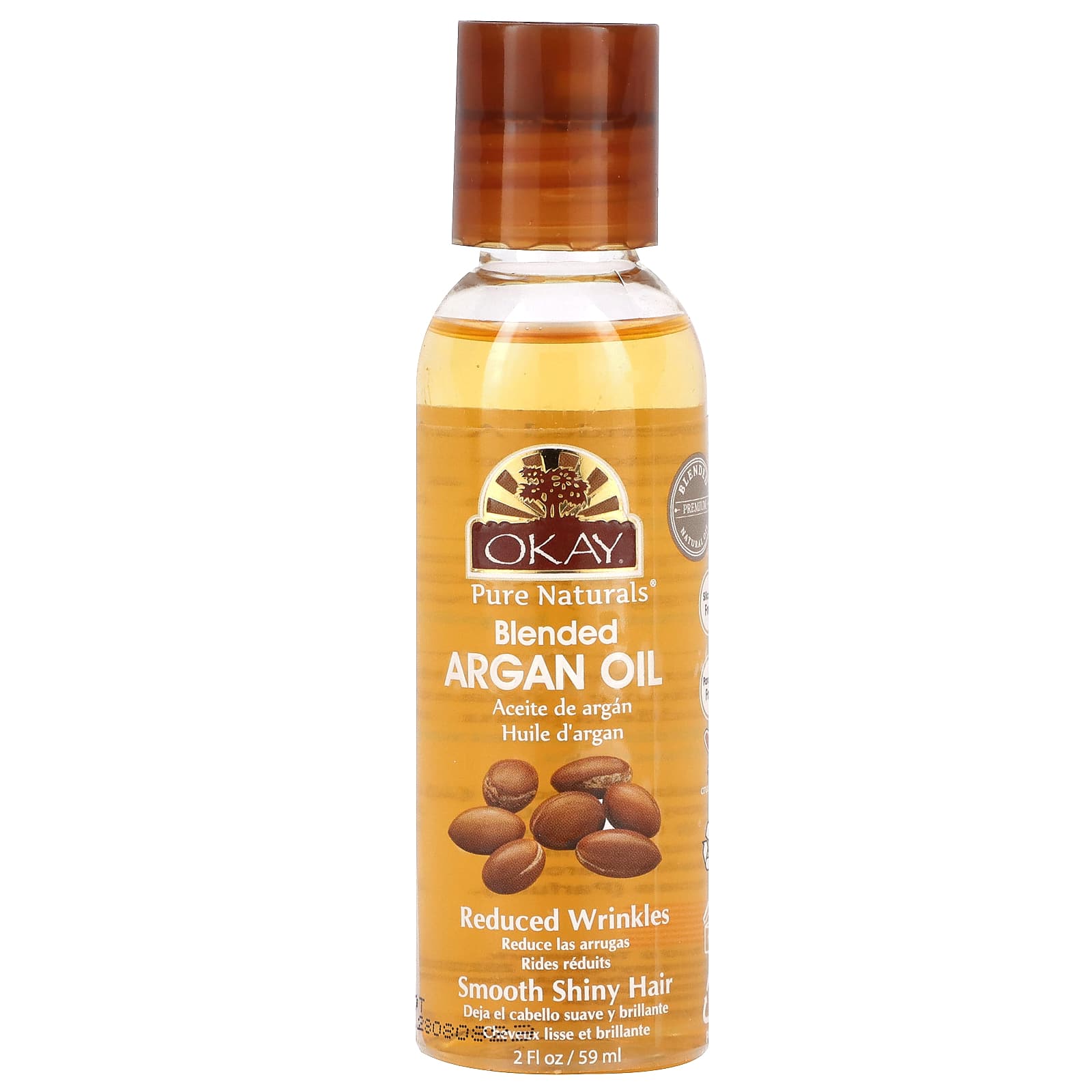 Okay Pure Naturals-Blended Argan Oil-2 fl oz (59 ml)