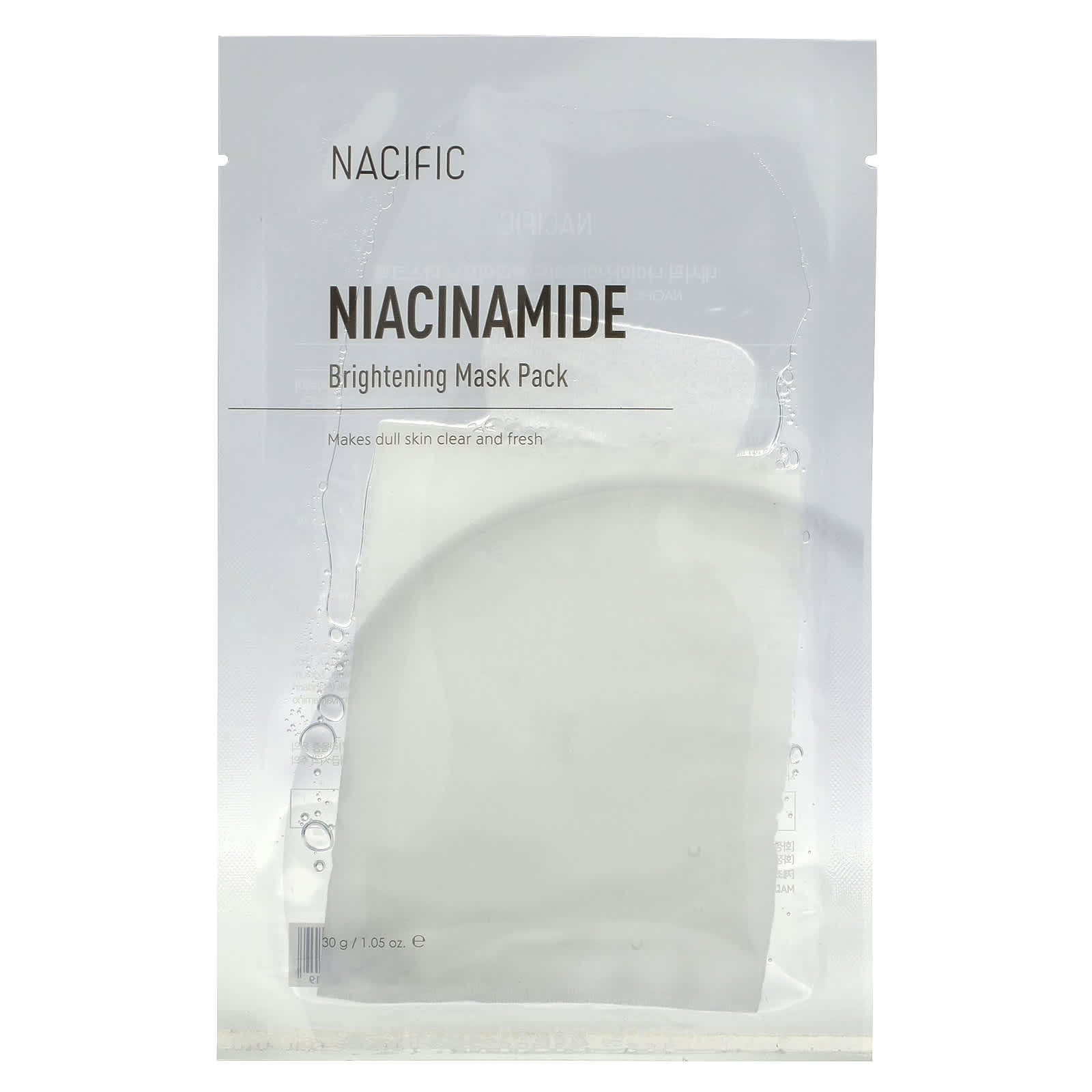 Nacific-Brightening Beauty Mask Pack-Niacinamide-1.05 oz (30 g)