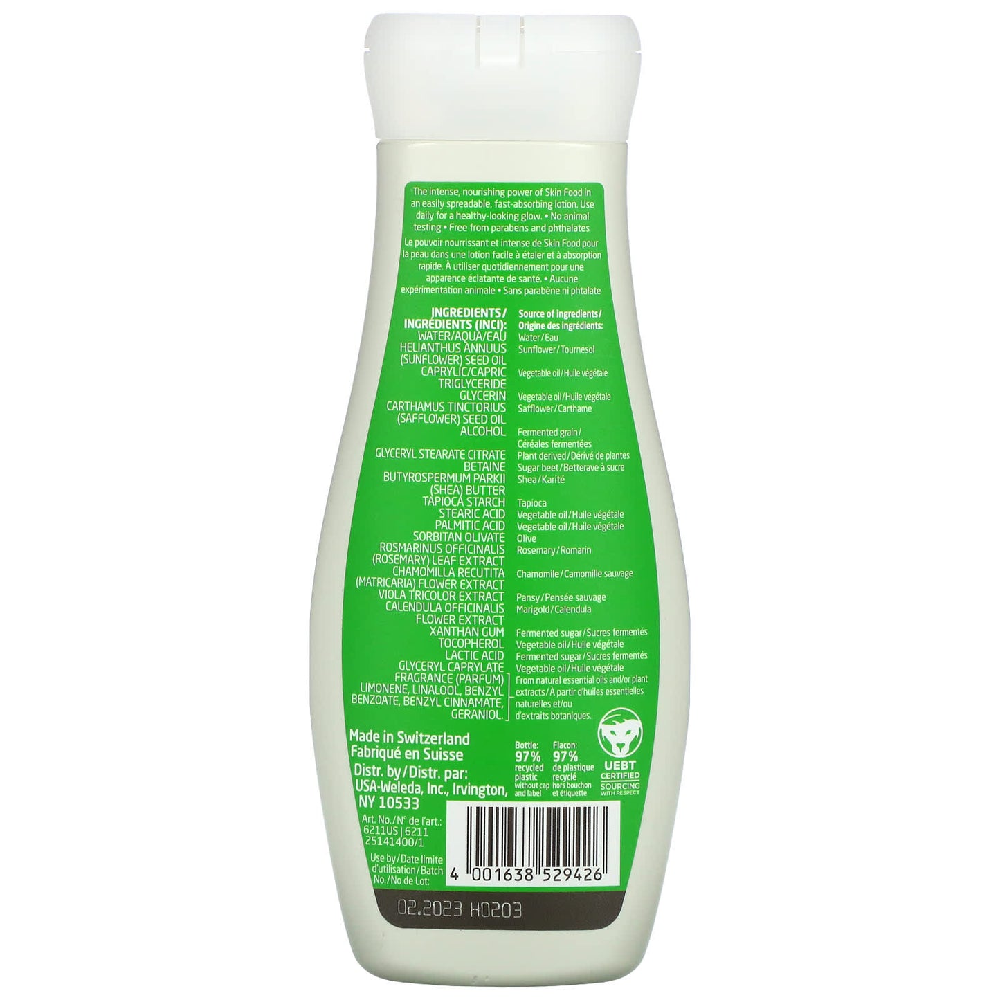 Weleda, Skin Food, Nourishing Body Lotion, 6.8 fl oz (200 ml)