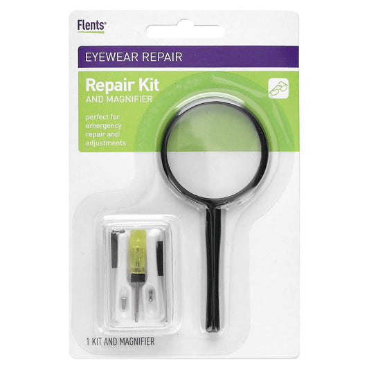 Flents-Eyewear Repair Kit and Magnifier-2 Count