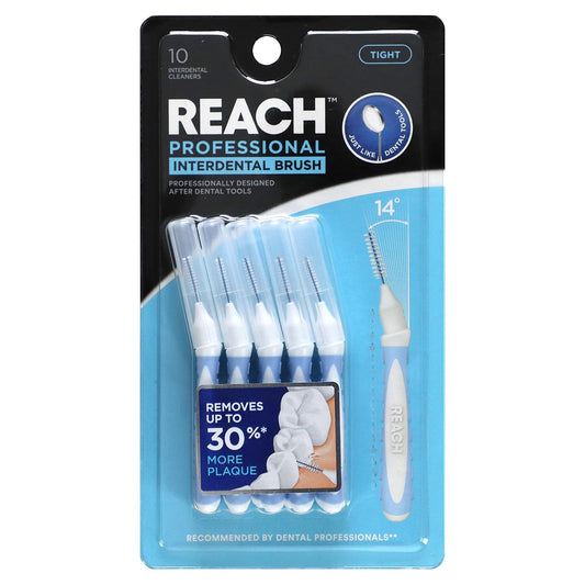 Reach-Professional Interdental Brush-Tight-10 Interdental Cleaners