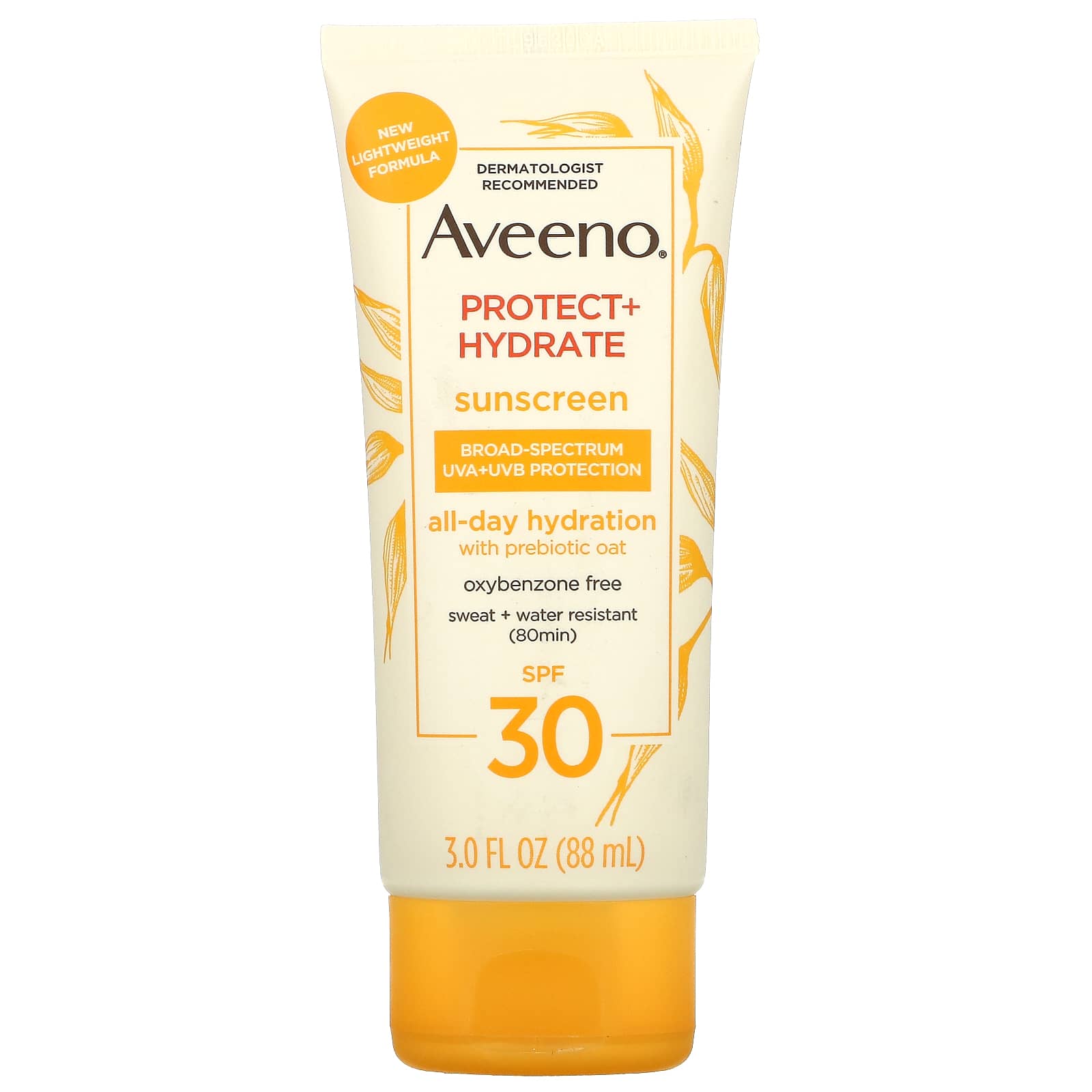 Aveeno-Protect + Hydrate Sunscreen-SPF 30-3 fl oz (88 ml)