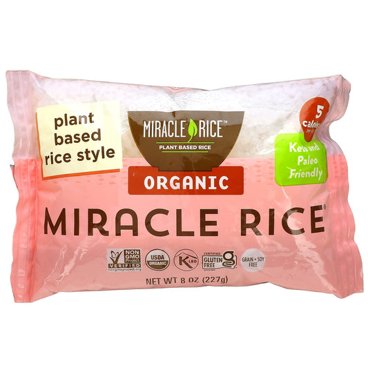 Miracle Noodle-Organic Miracle Rice-8 oz (227 g)