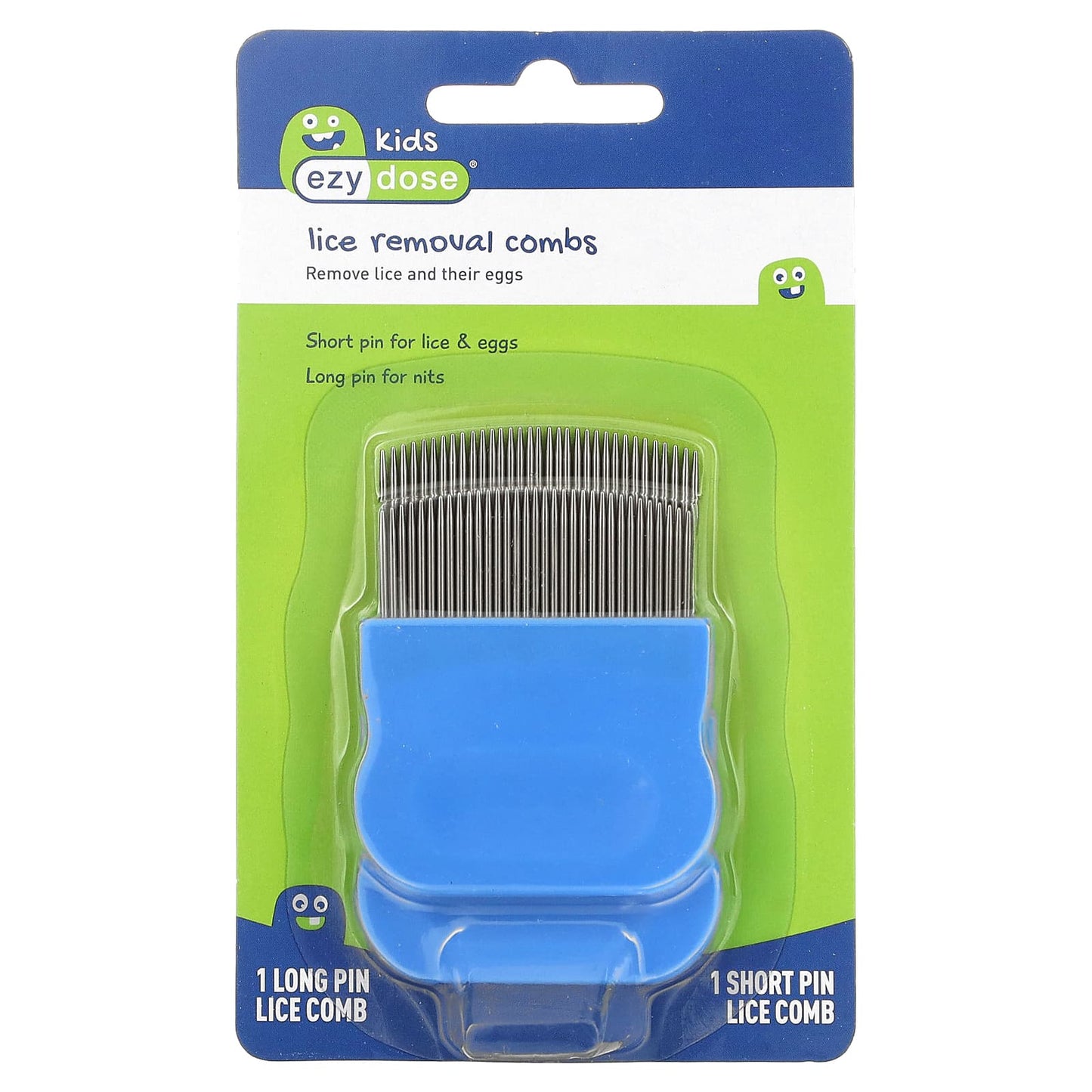 Ezy Dose, Kids, Lice Removal Combs, 2 Count