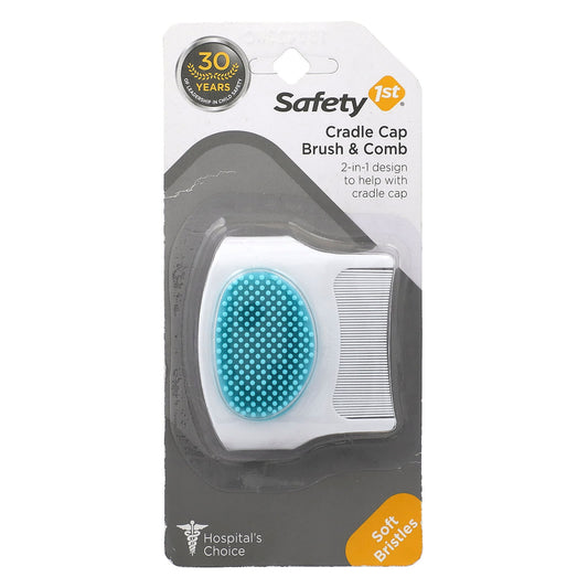 Safety 1st-Cradle Cap Brush & Comb-1 Count