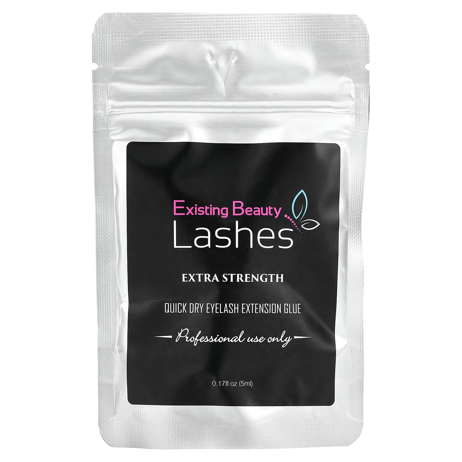 Existing Beauty Lashes-Quick Dry Eyelash Extention Glue-Extra Strength-0.17 fl oz (5 ml)