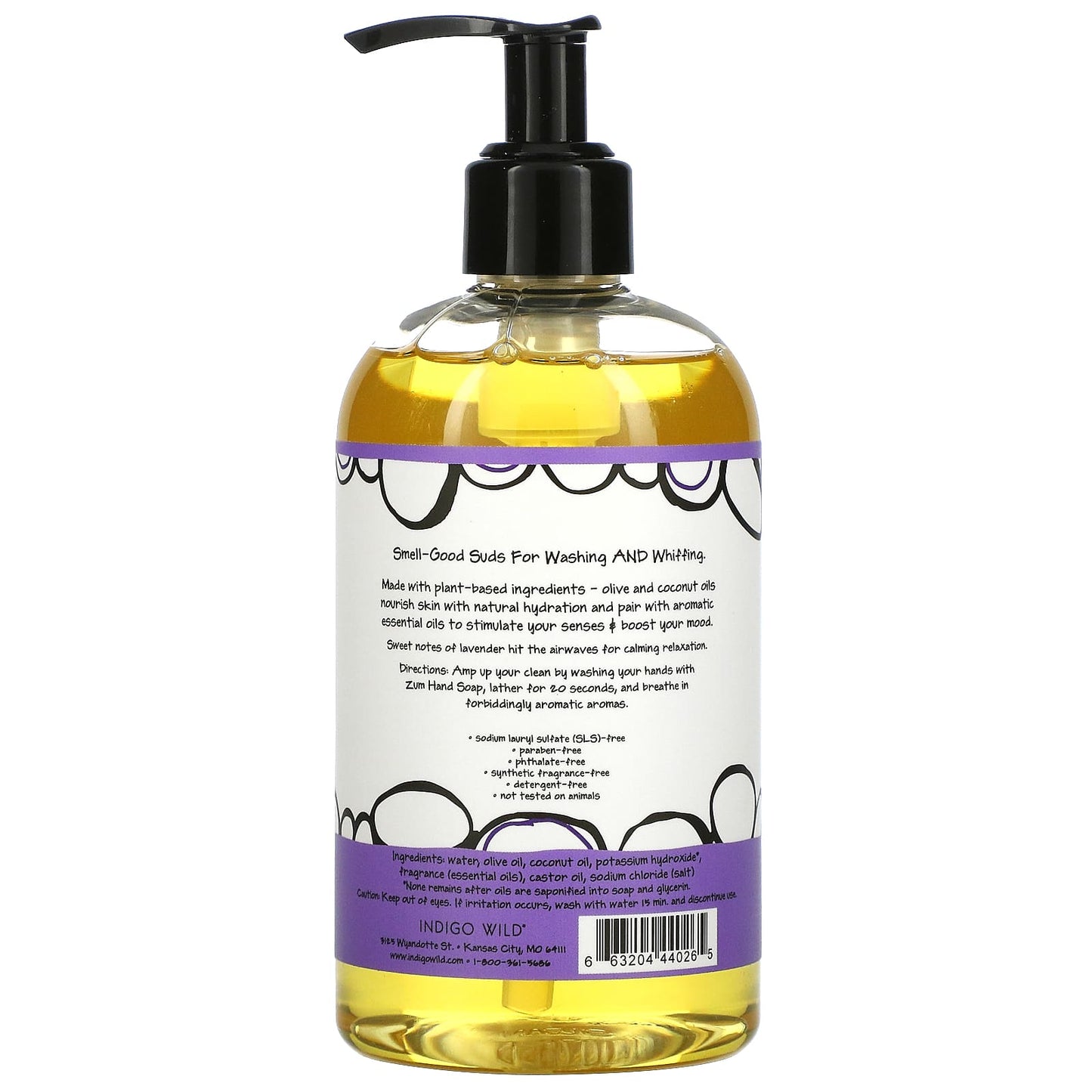 ZUM, Zum Hand Soap, Lavender, 12 fl oz (354 ml)