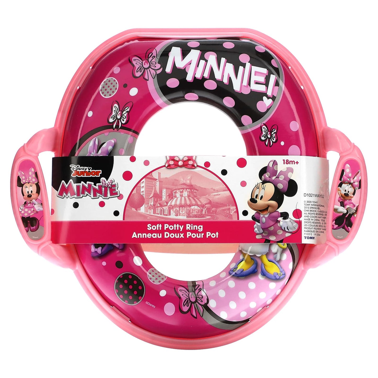 The First Years, Disney Junior Minnie, Soft Potty Ring, 18M+, 1 Potty Ring