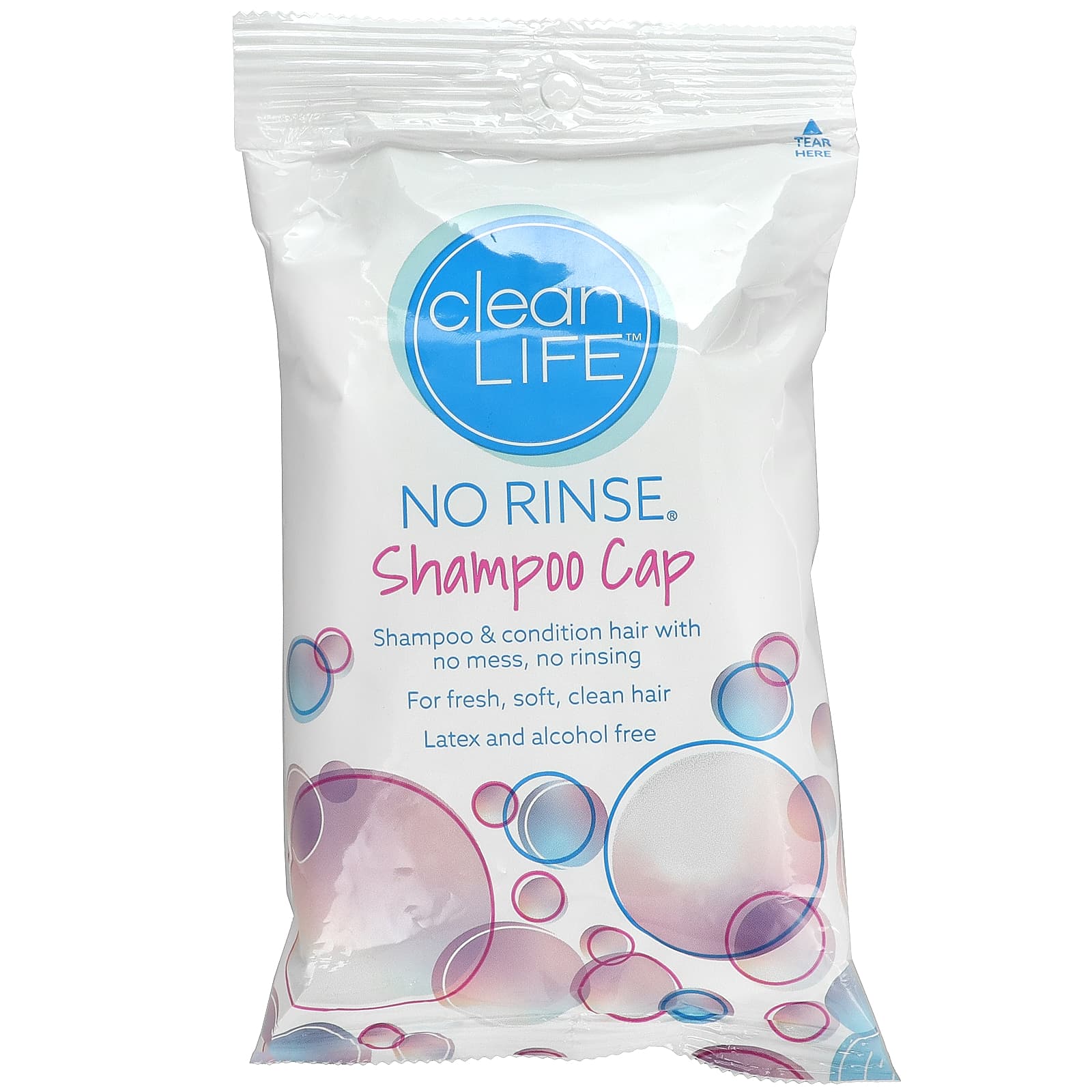 CleanLife-No Rinse Shampoo Cap-1 Cap