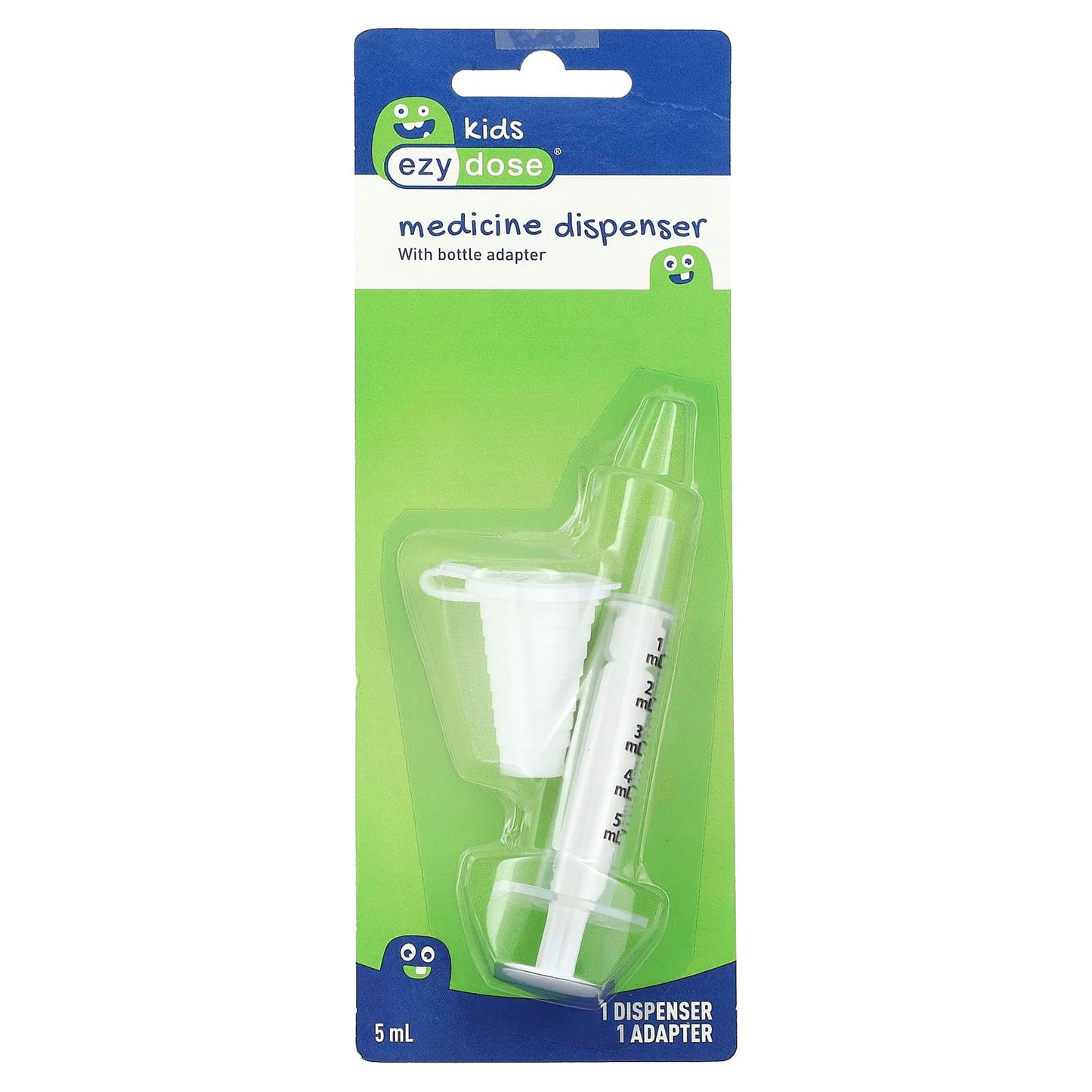 Ezy Dose-Medicine Dispenser with Bottle Adapter-2 Piece