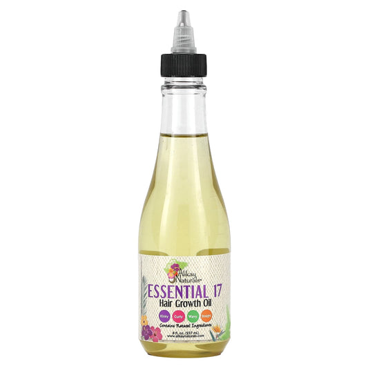 Alikay Naturals-Essential 17-Hair Growth Oil-8 fl oz (237 ml)