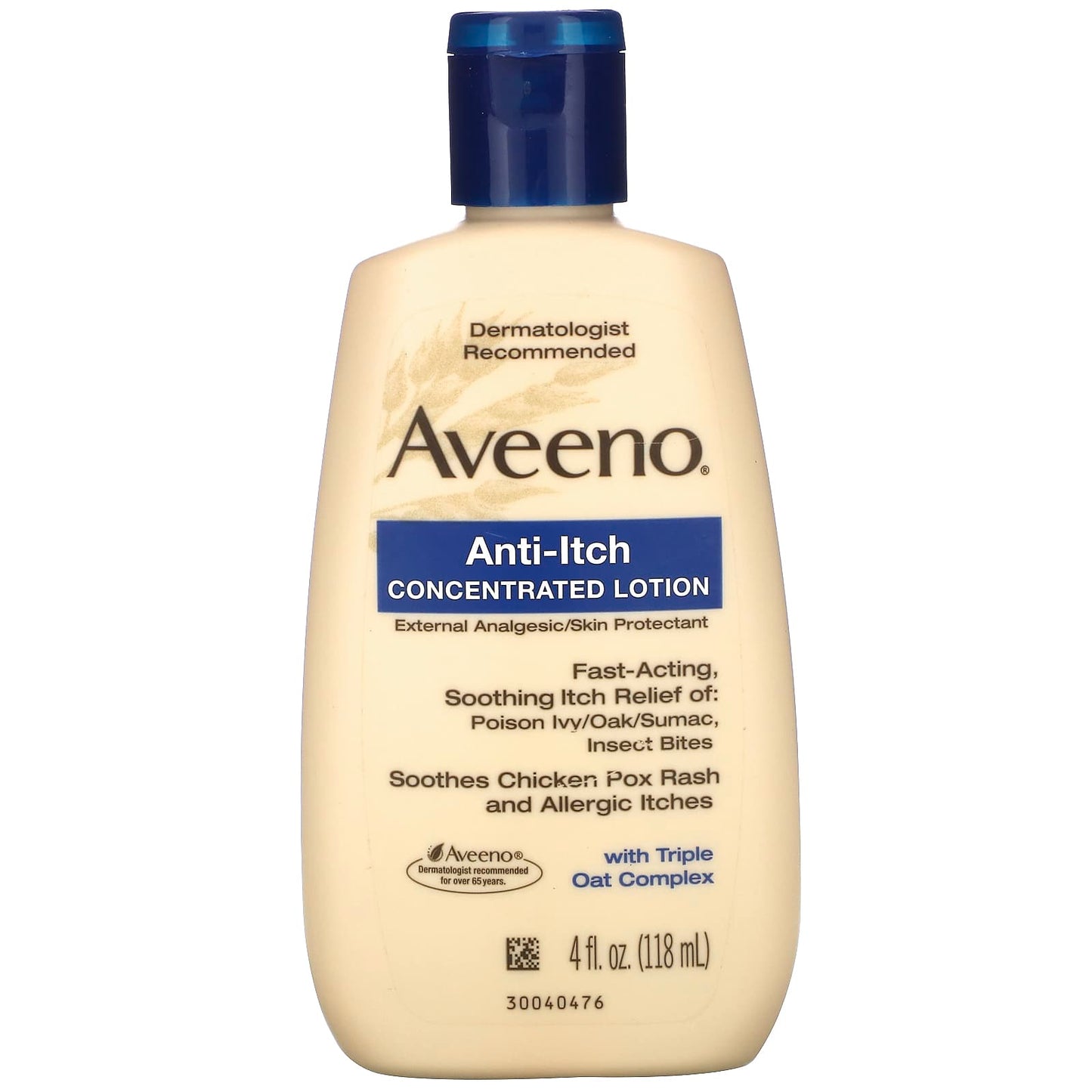 Aveeno-Active Naturals-Anti-Itch Concentrated Lotion-4 fl oz (118 ml)