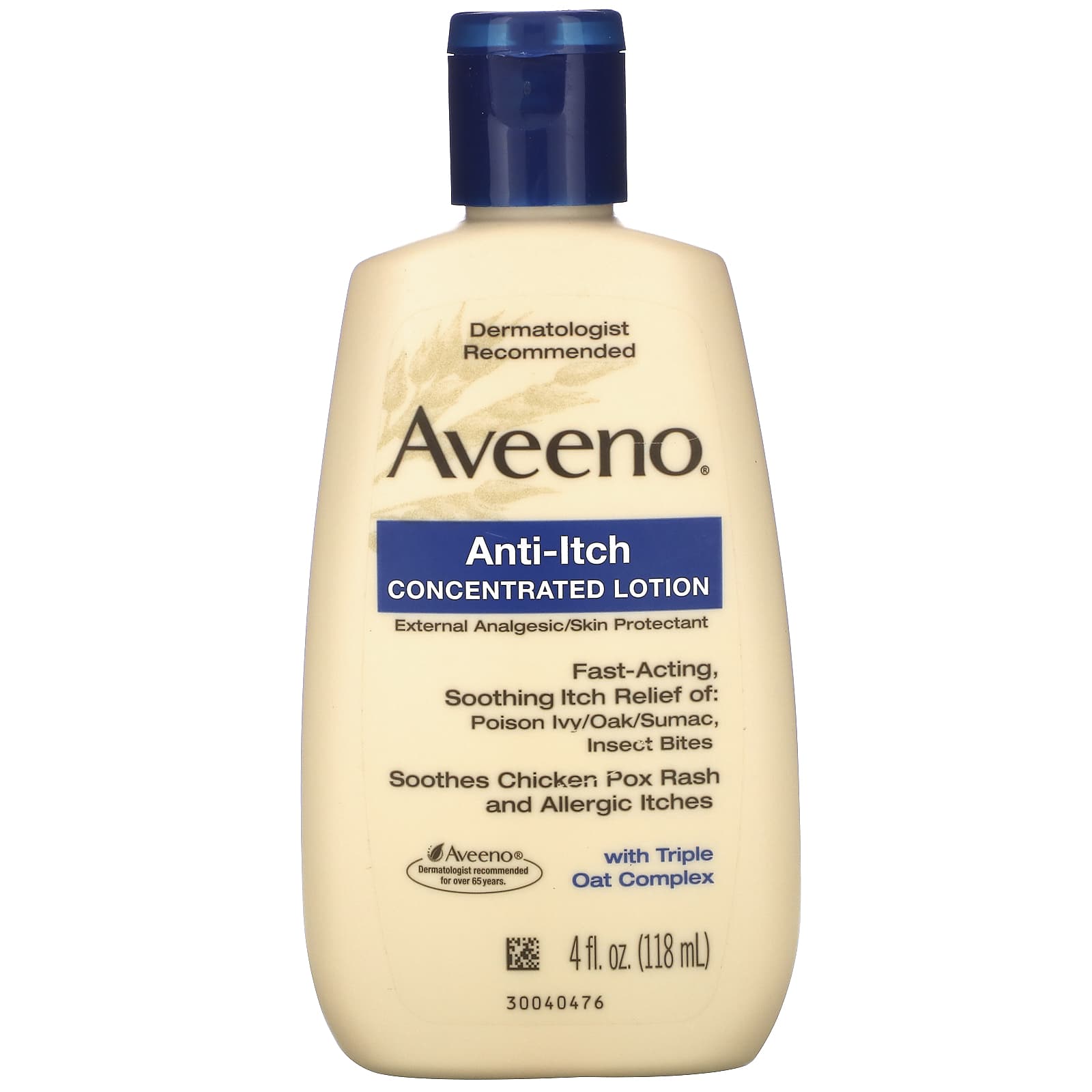 Aveeno-Active Naturals-Anti-Itch Concentrated Lotion-4 fl oz (118 ml)