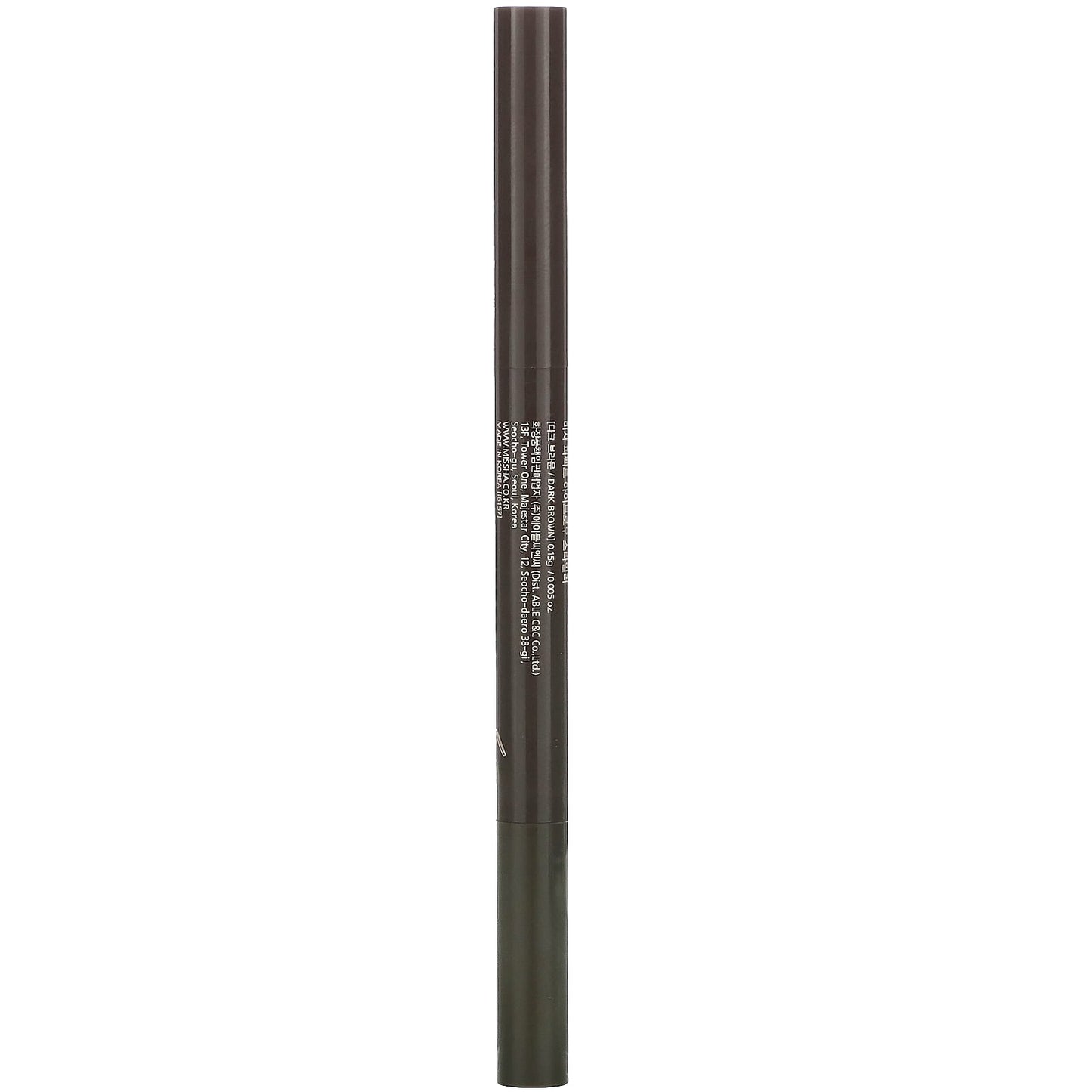 Missha, Perfect Eyebrow Styler, Dark Brown, 0.005 oz (0.15 g)