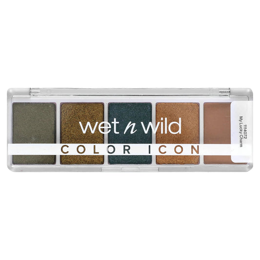 wet n wild-ColorIcon-5-Pan Shadow Palette-1114072 My Lucky Charm-0.21 oz (6 g)