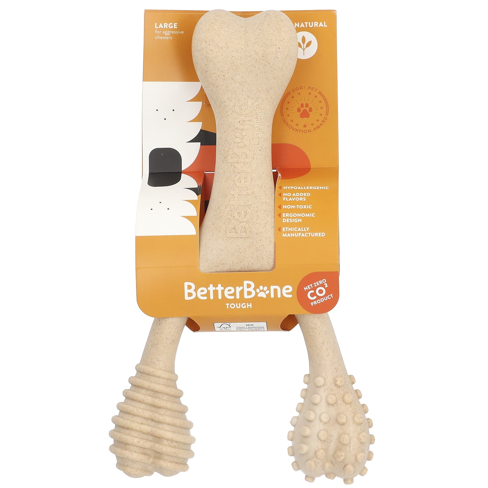 BetterBone-Tough Chew Bone-Large-1 Toy