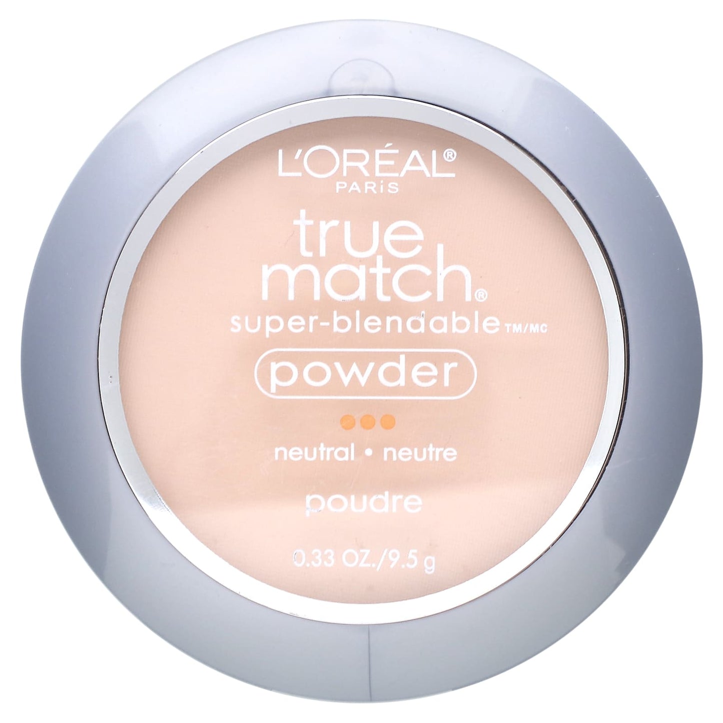 L'Oréal-True Match-Super-Blendable Powder-N2 Classic Ivory-0.33 oz (9.5 g)