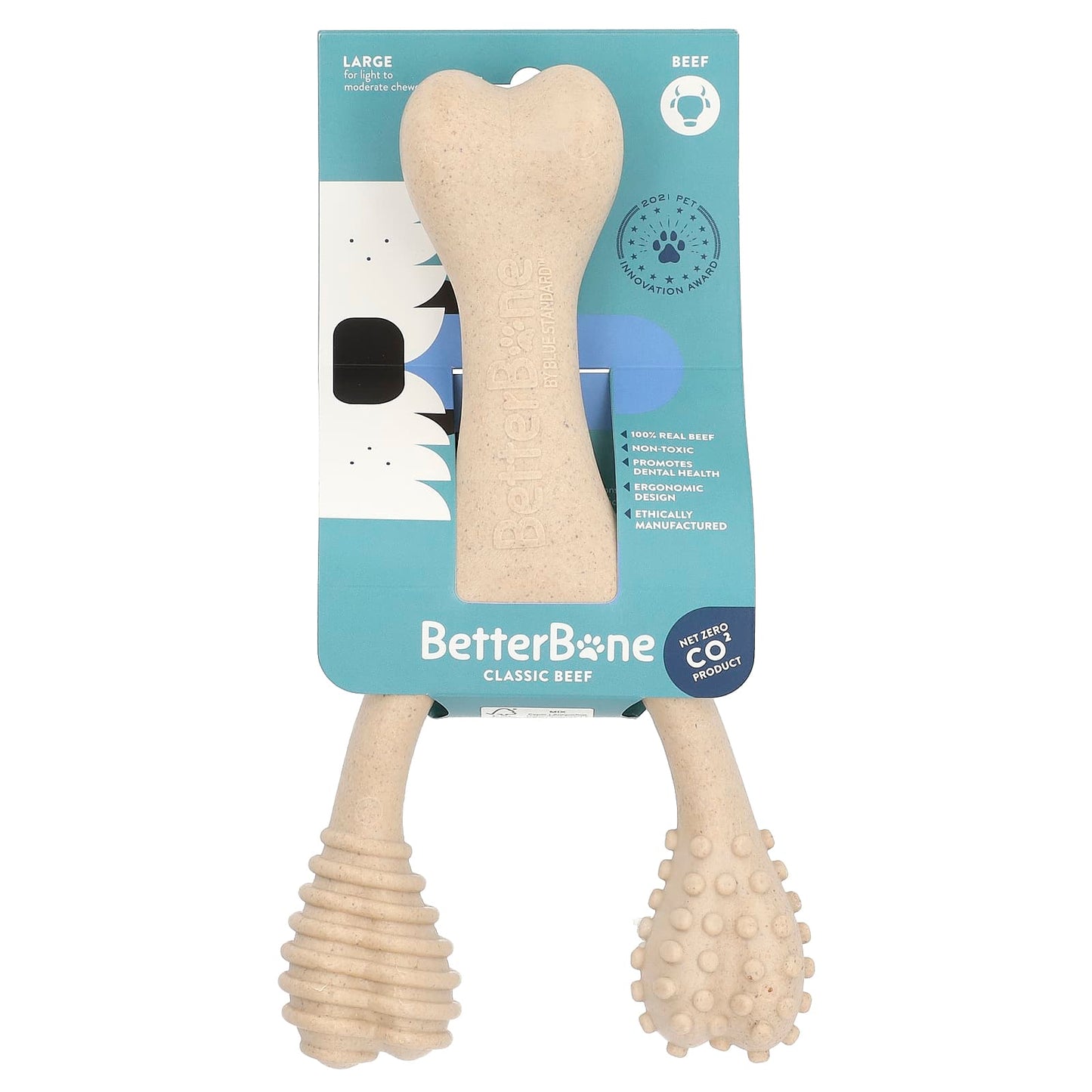 BetterBone-Classic Chew Bone-Large-Beef-1 Toy