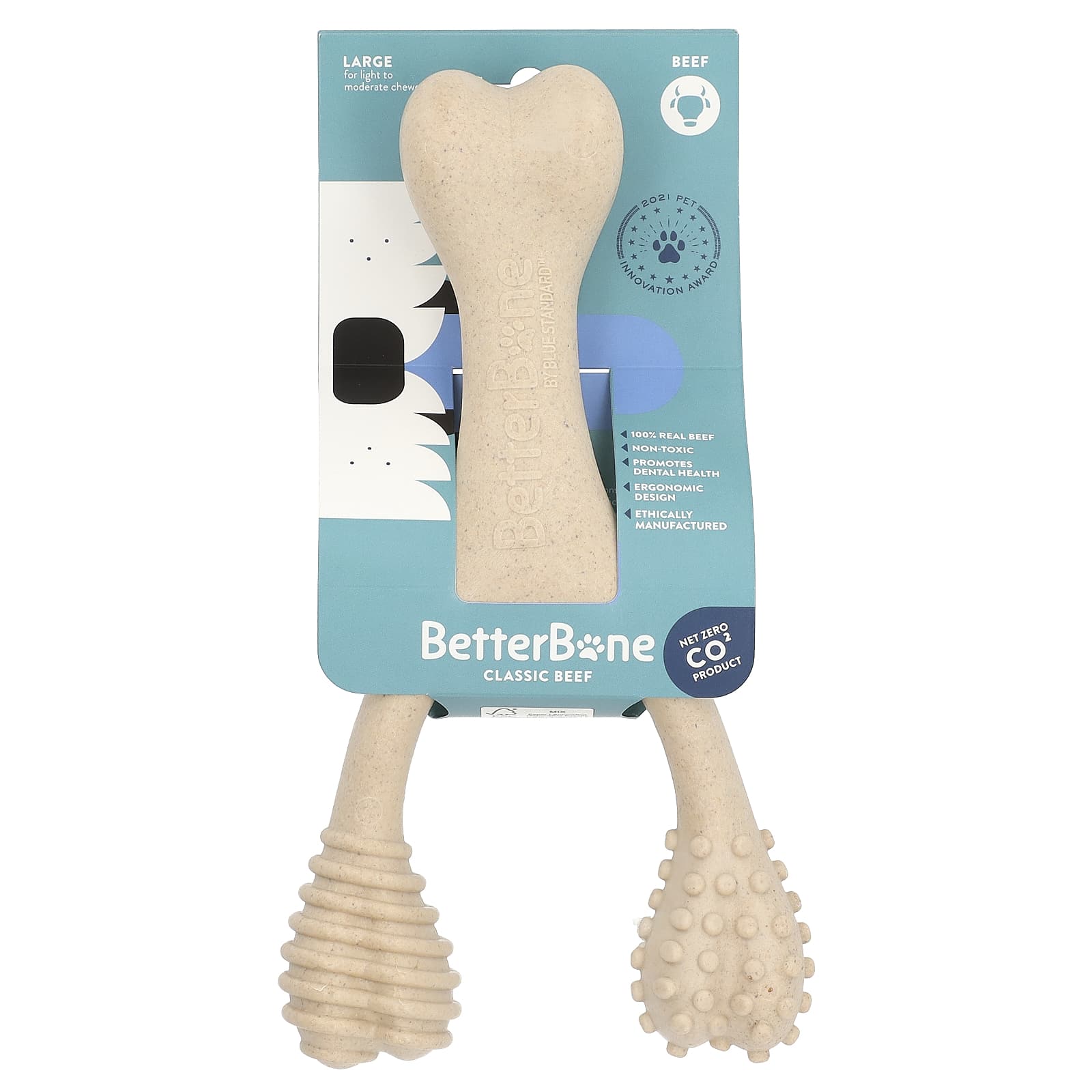 BetterBone-Classic Chew Bone-Large-Beef-1 Toy