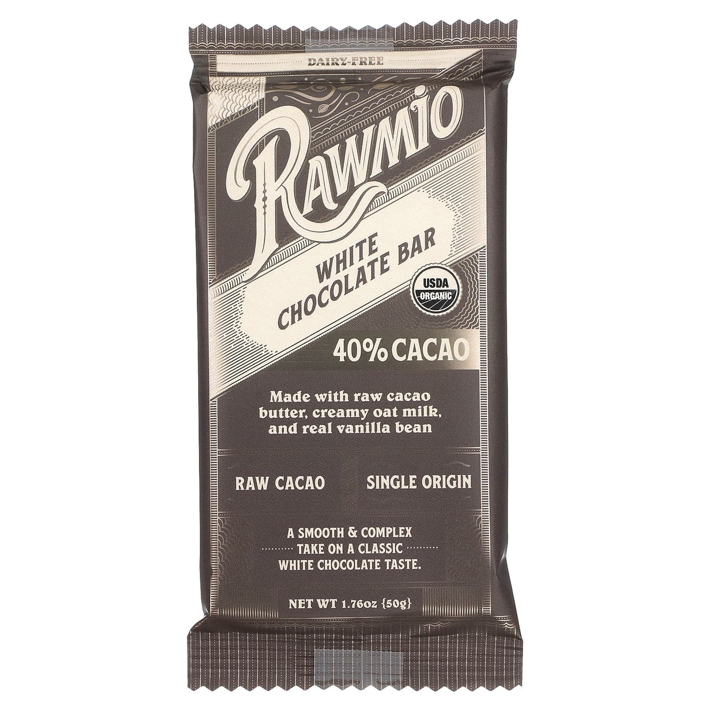 Rawmio-White Chocolate Bar-1.76 oz (50 g)