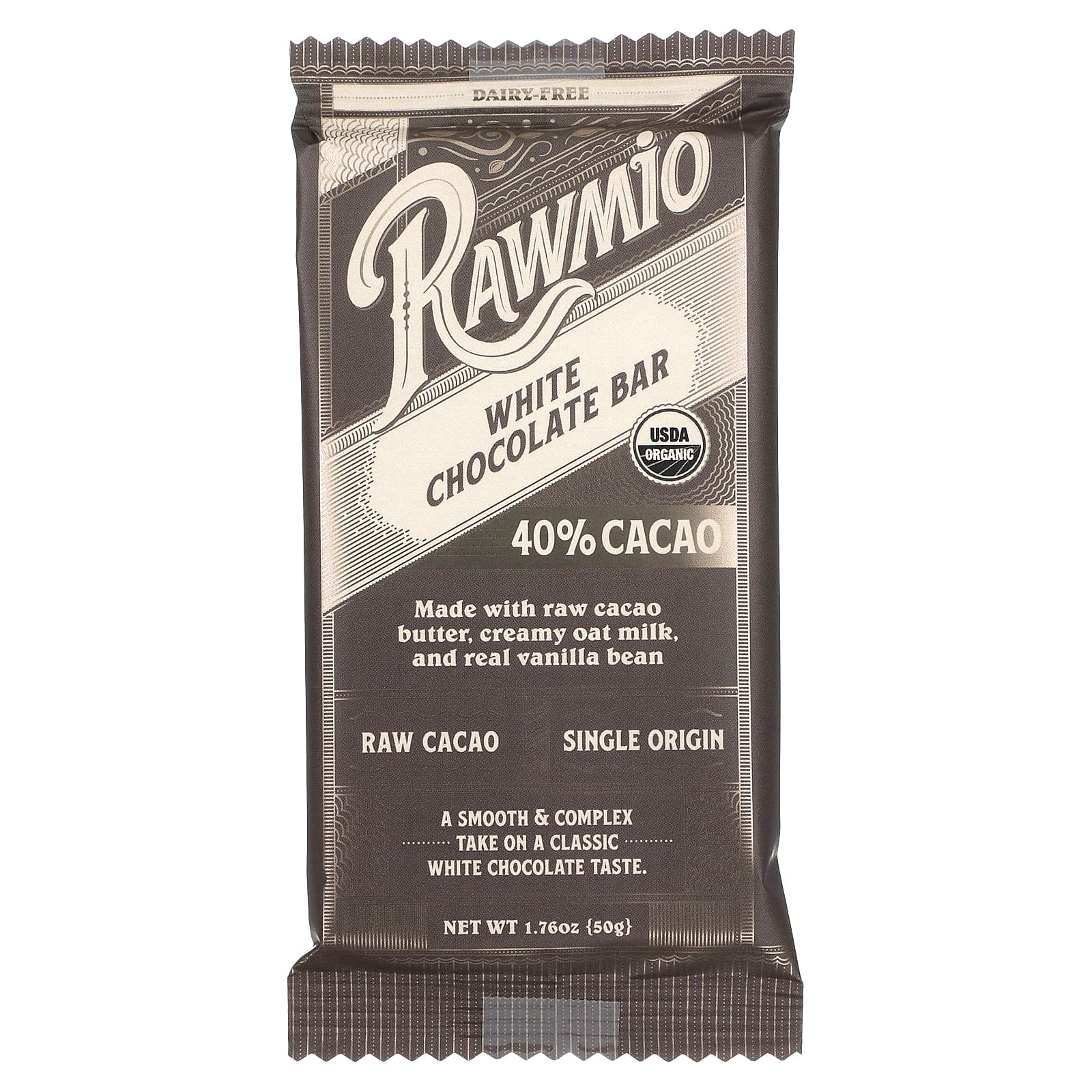 Rawmio-White Chocolate Bar-1.76 oz (50 g)