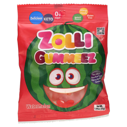 Zollipops-Zolli Gummeez-Watermelon-1.94 oz (55 g)