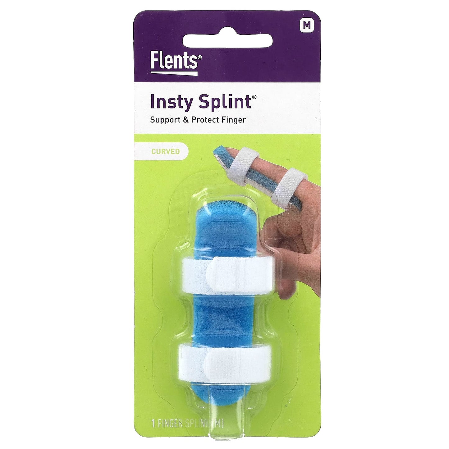 Flents-Insty Splint-Curved-M-1 Count