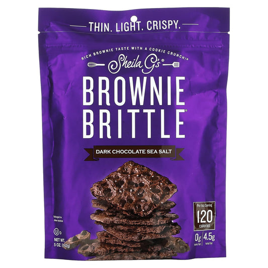 Sheila G's-Brownie Brittle-Dark Chocolate Sea Salt-5 oz (142 g)