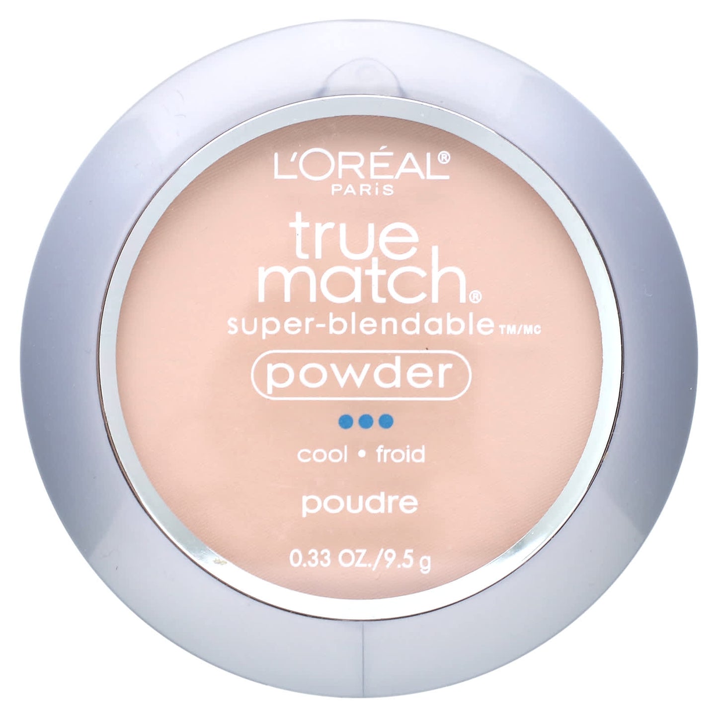 L'Oréal-True Match-Super-Blendable Powder-C2 Natural Ivory-0.33 oz (9.5 g)