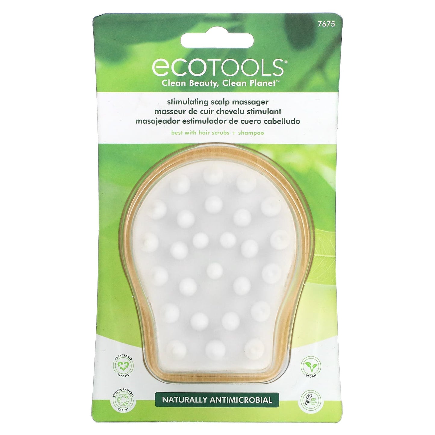 EcoTools, Stimulating Scalp Massager, 1 Count