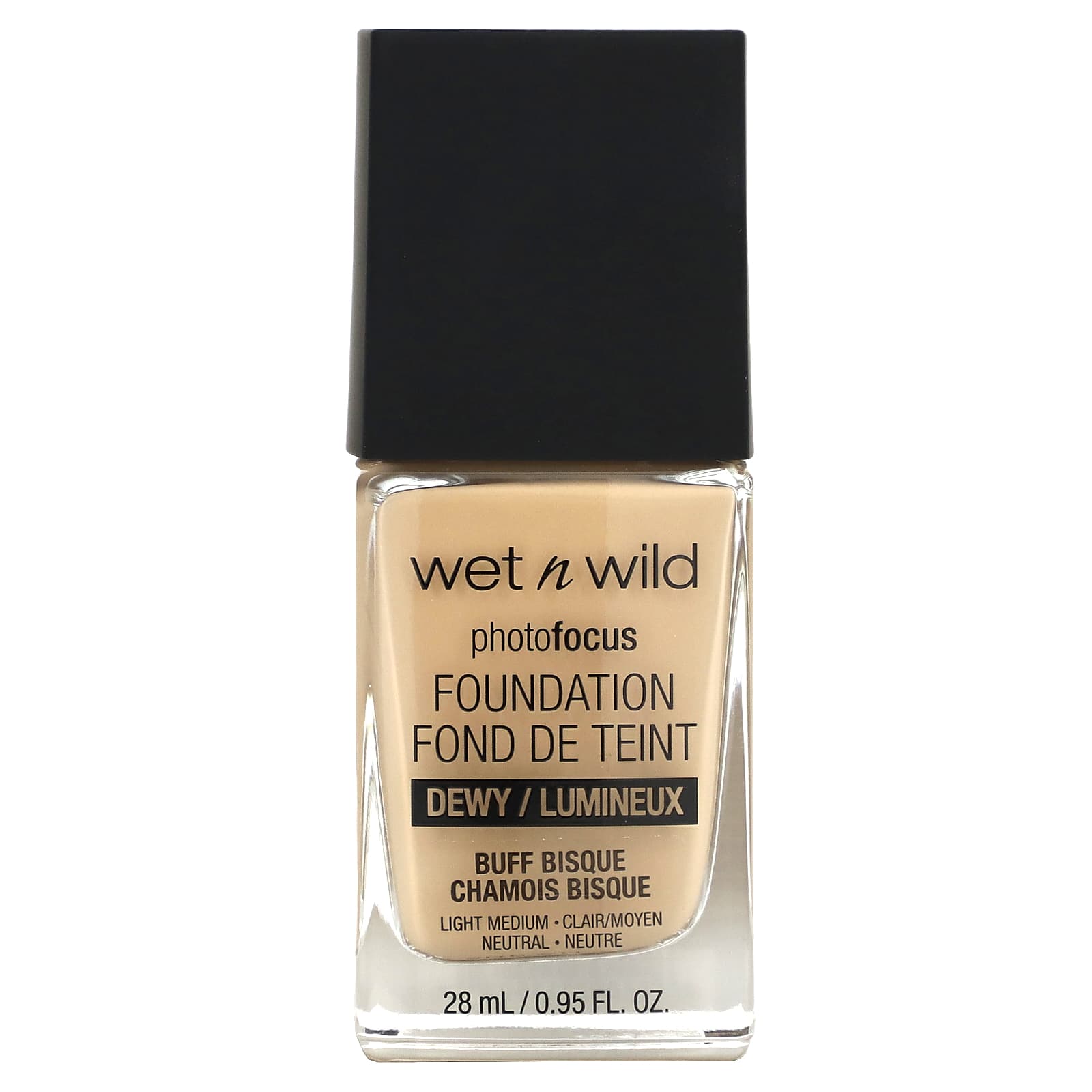 wet n wild-PhotoFocus-Foundation-Dewy-Buff Bisque-0.95 fl oz (28 ml)