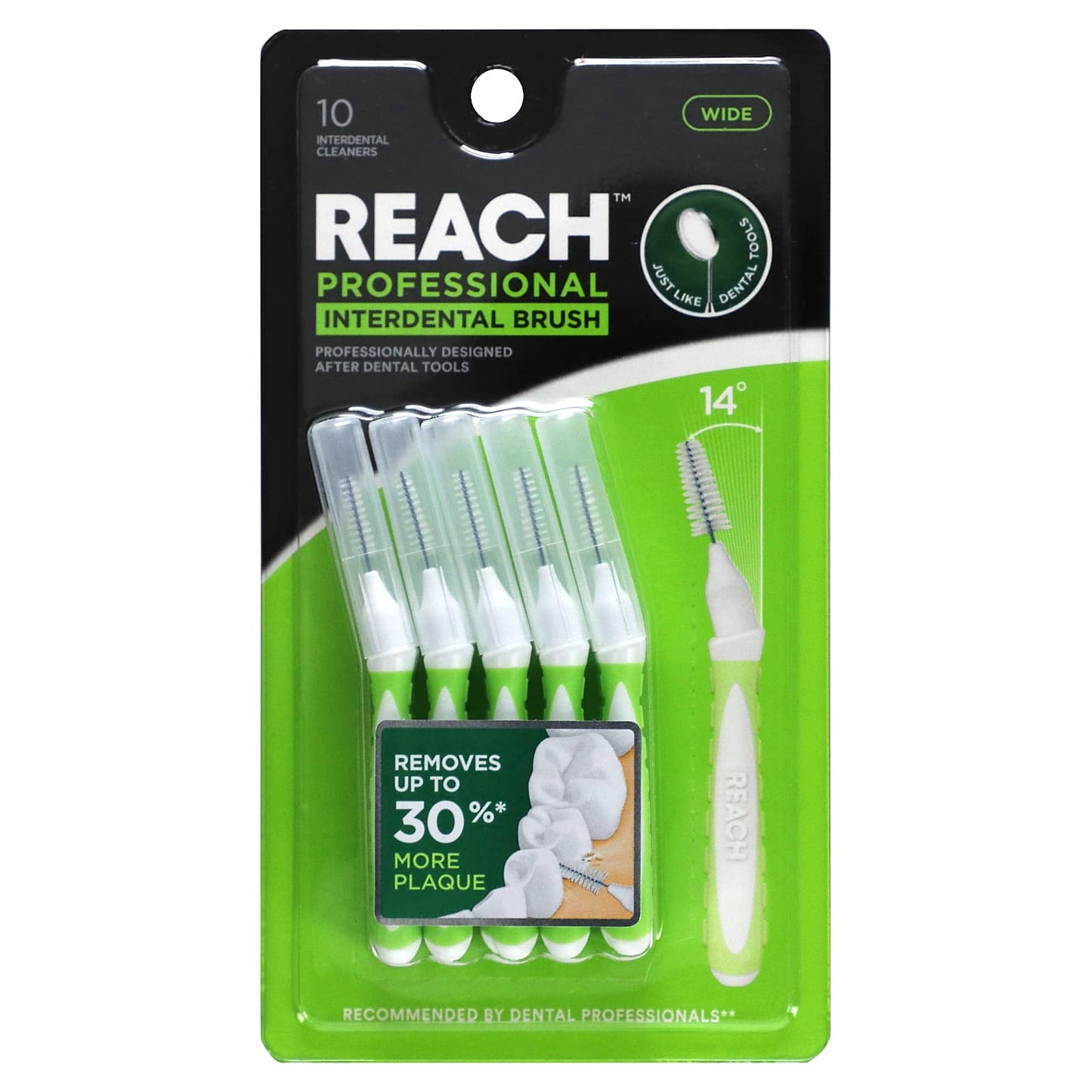 Reach-Professional Interdental Brush-Wide-10 Interdental Cleaners