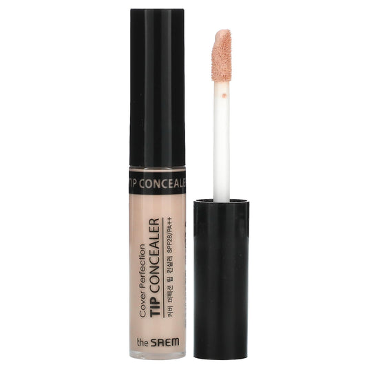 The Saem-Cover Perfection-Tip Concealer-SPF 28 PA++-Brightener-0.23 oz