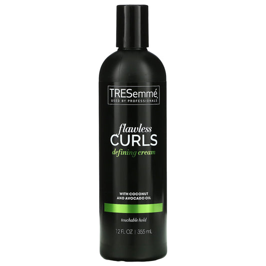 Tresemme-Flawless Curls Defining Cream-With Coconut and Avocado -12 fl oz (355 ml)