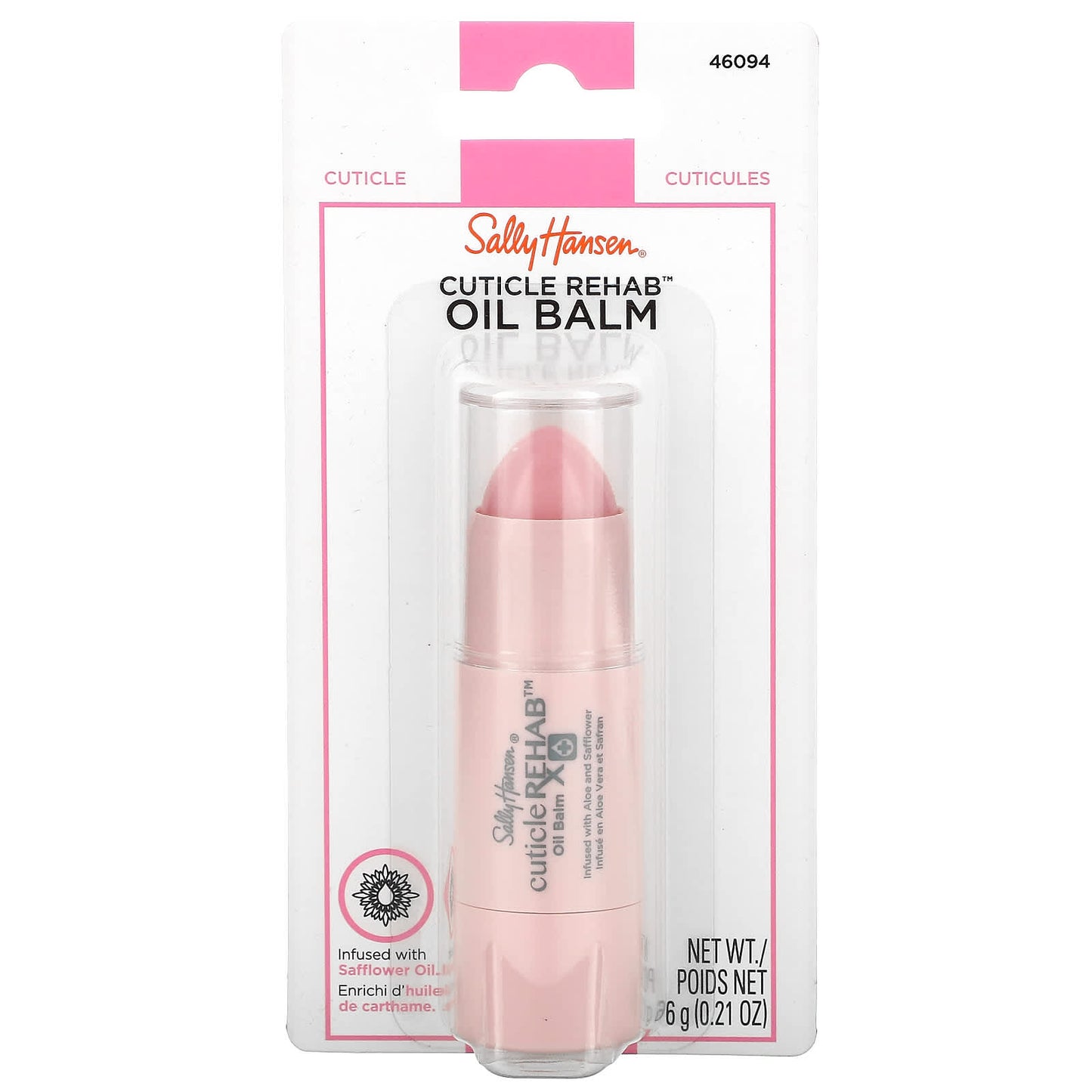 Sally Hansen, Cuticle Rehab Oil Balm, 0.21 oz (6 g)