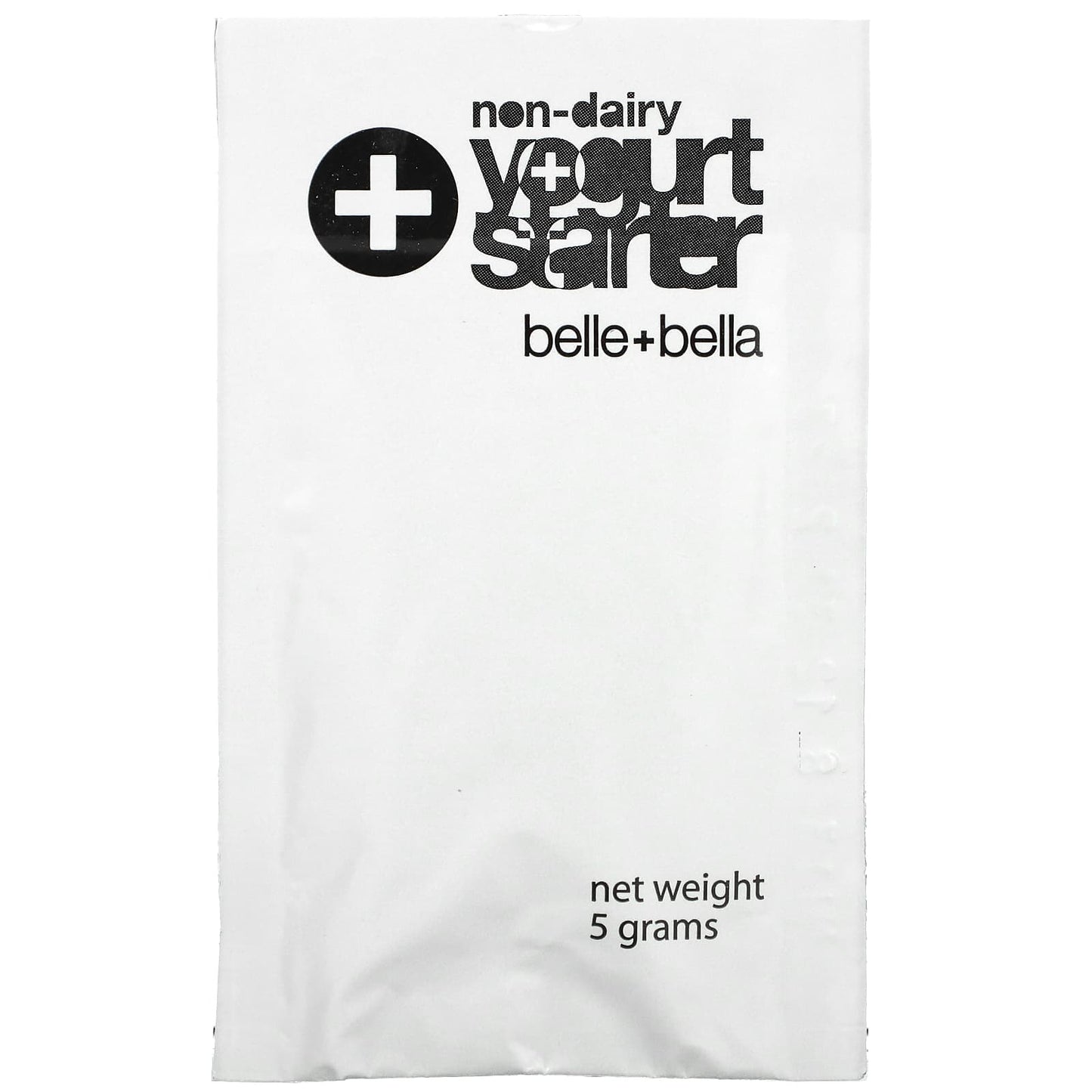 Belle+Bella, Non-Dairy Yogurt Starter, 4 Packets, (5 g) Each