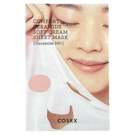 CosRx-Comfort Ceramide-Soft Cream Beauty Sheet Mask-1 Sheet-0.87 fl oz (26 ml)