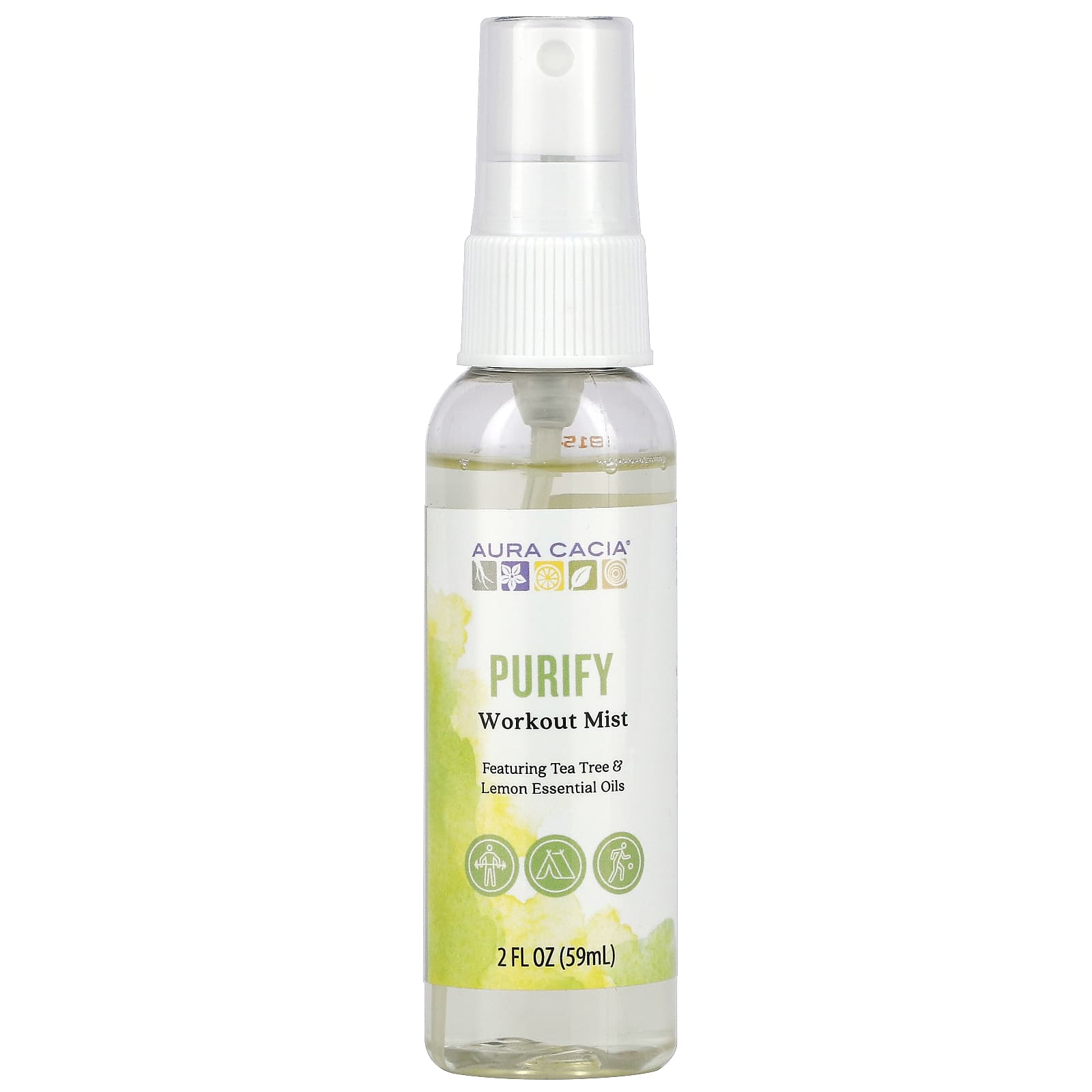 Aura Cacia-Workout Mist-Purify-2 fl oz (59 ml)