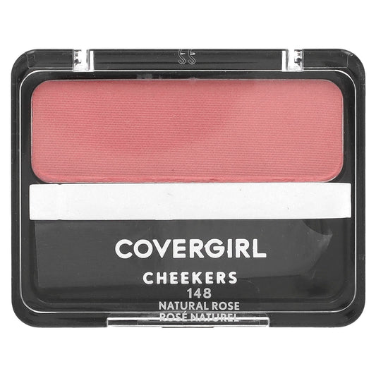 Covergirl-Cheekers Blush-148 Natural Rose-0.12 oz (3 g)