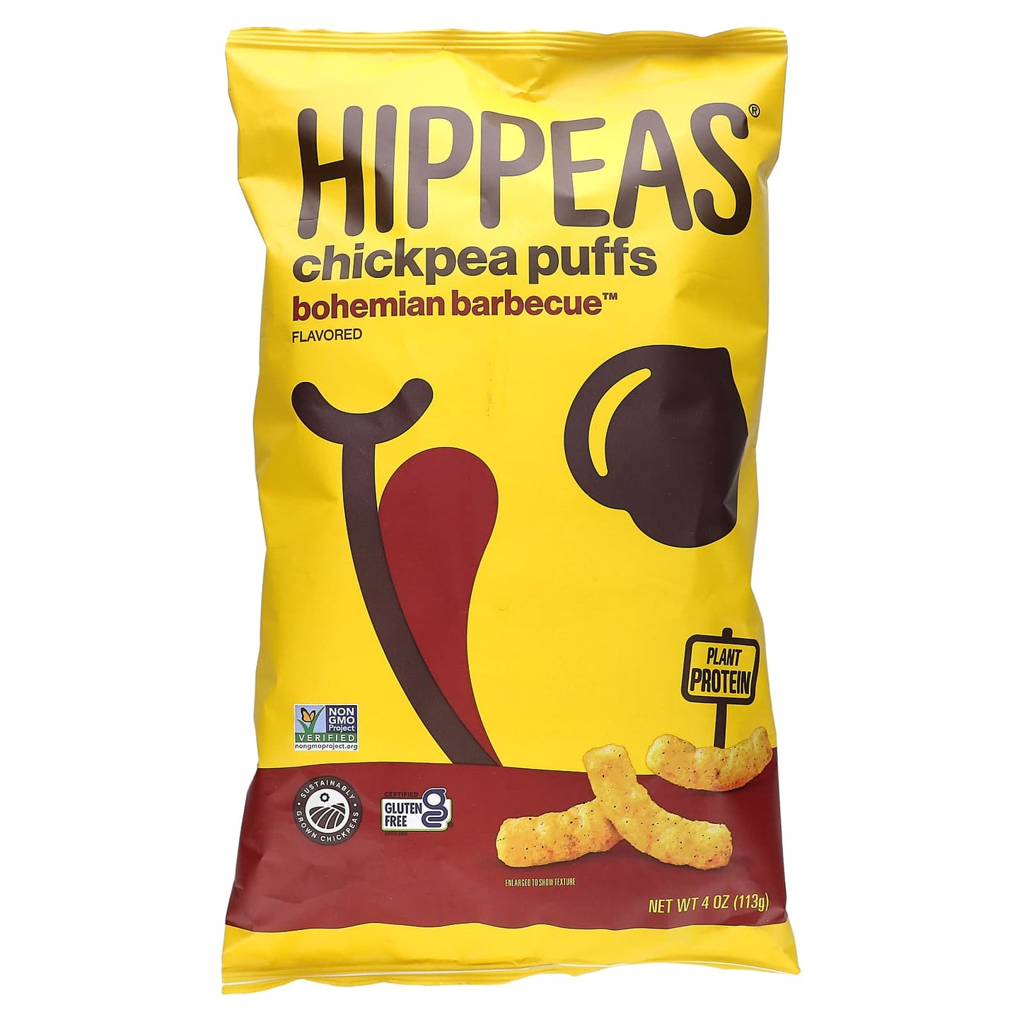 Hippeas-Chickpea Puffs-Bohemian Barbecue-4 oz (113 g)