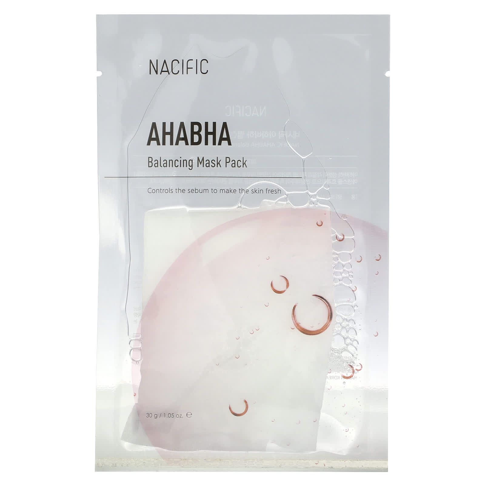 Nacific-AHA BHA-Balancing Face Mask Pack-1.05 oz (30 g)