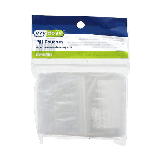 Ezy Dose-Reusable Pill Pouches-100 Count